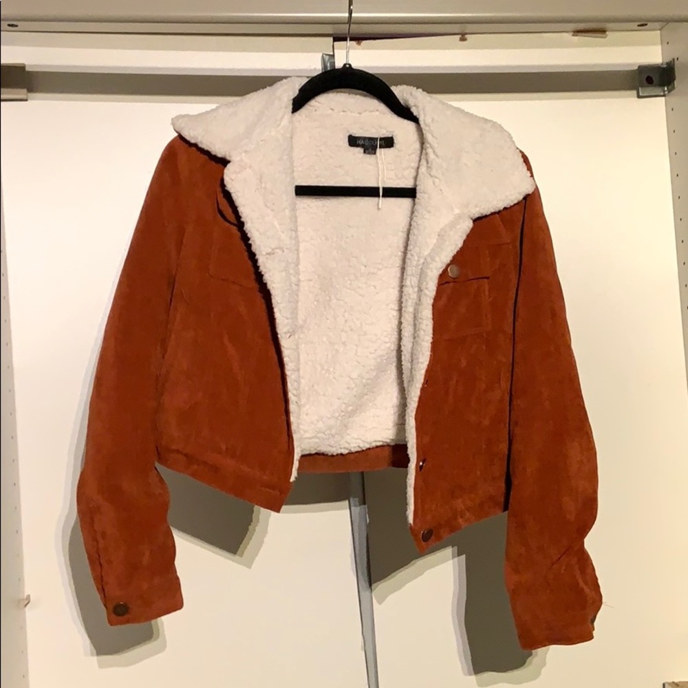 Cropped Corduroy Jacket